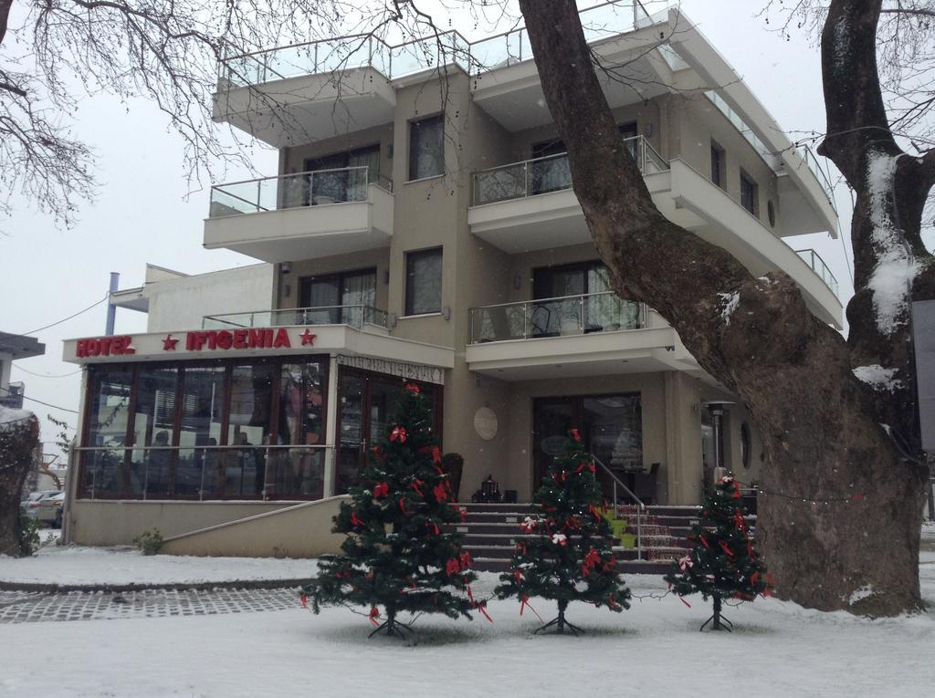 Hotel Ifigenia Leptokaryá Exterior foto