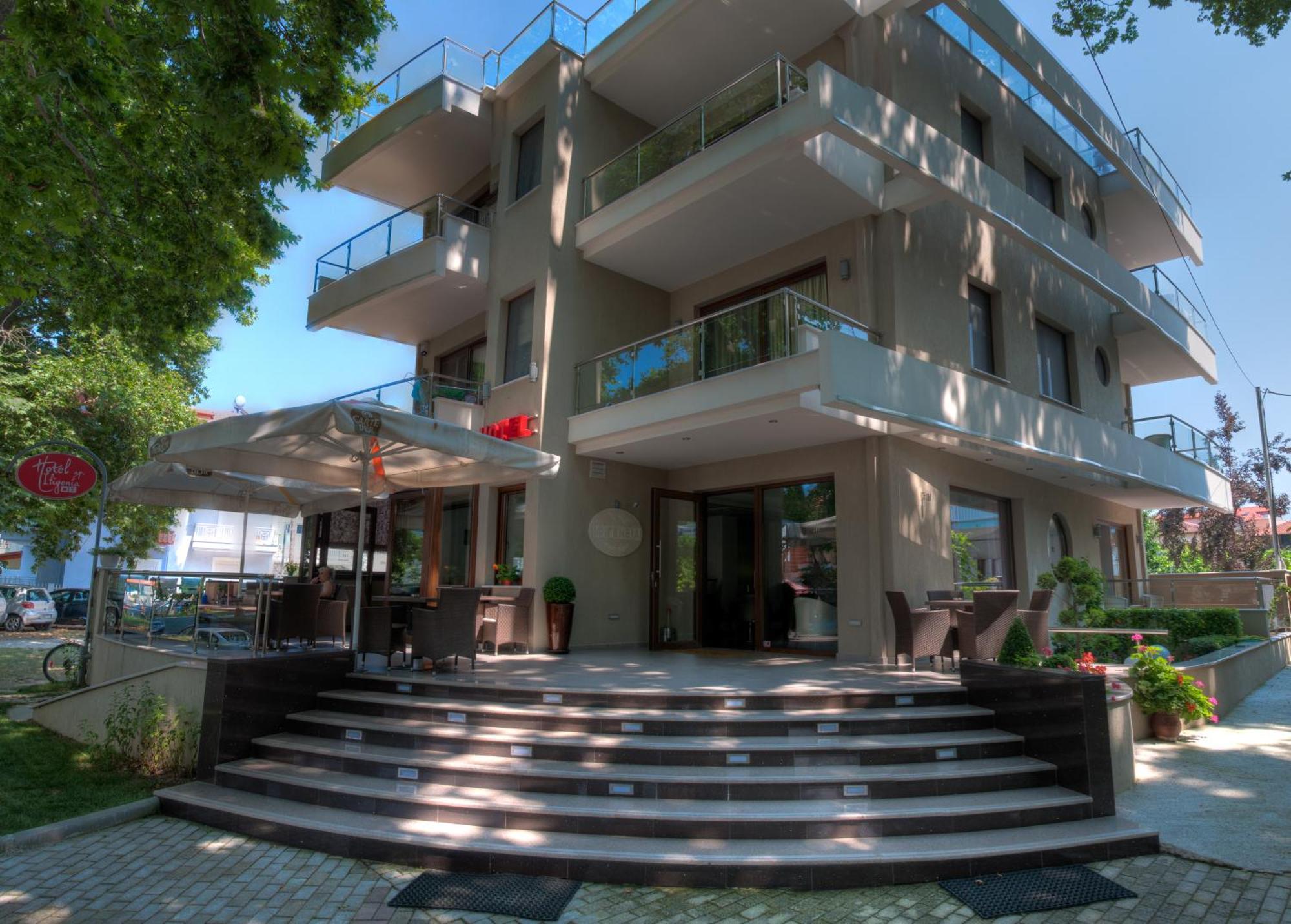 Hotel Ifigenia Leptokaryá Exterior foto