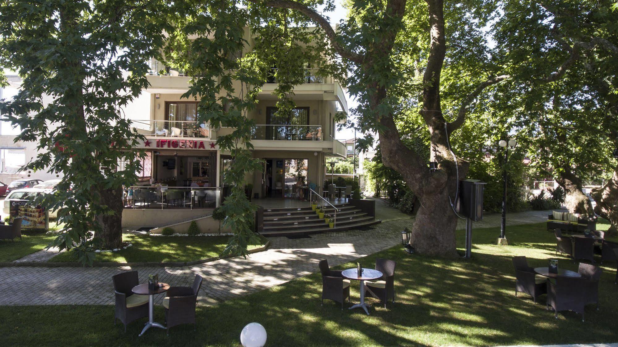Hotel Ifigenia Leptokaryá Exterior foto