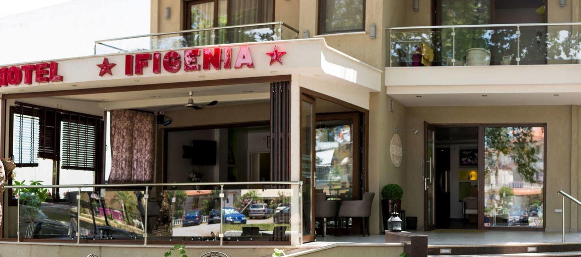 Hotel Ifigenia Leptokaryá Exterior foto